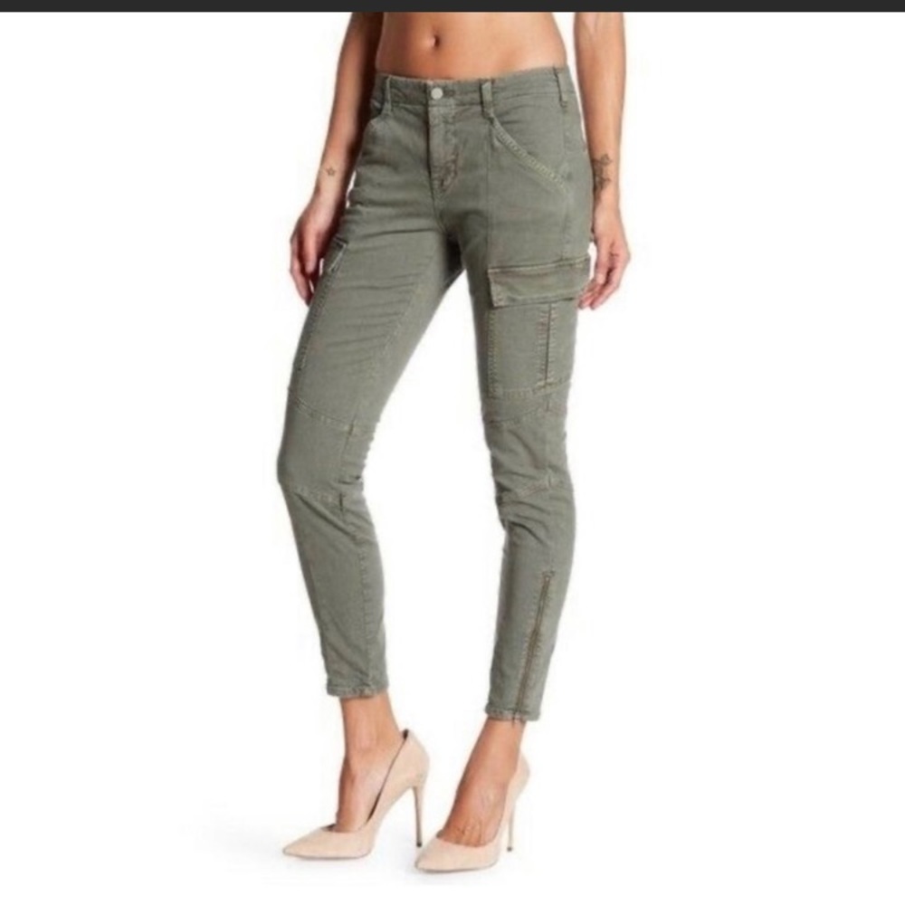 J brand skinny cargo pant in gray size 24